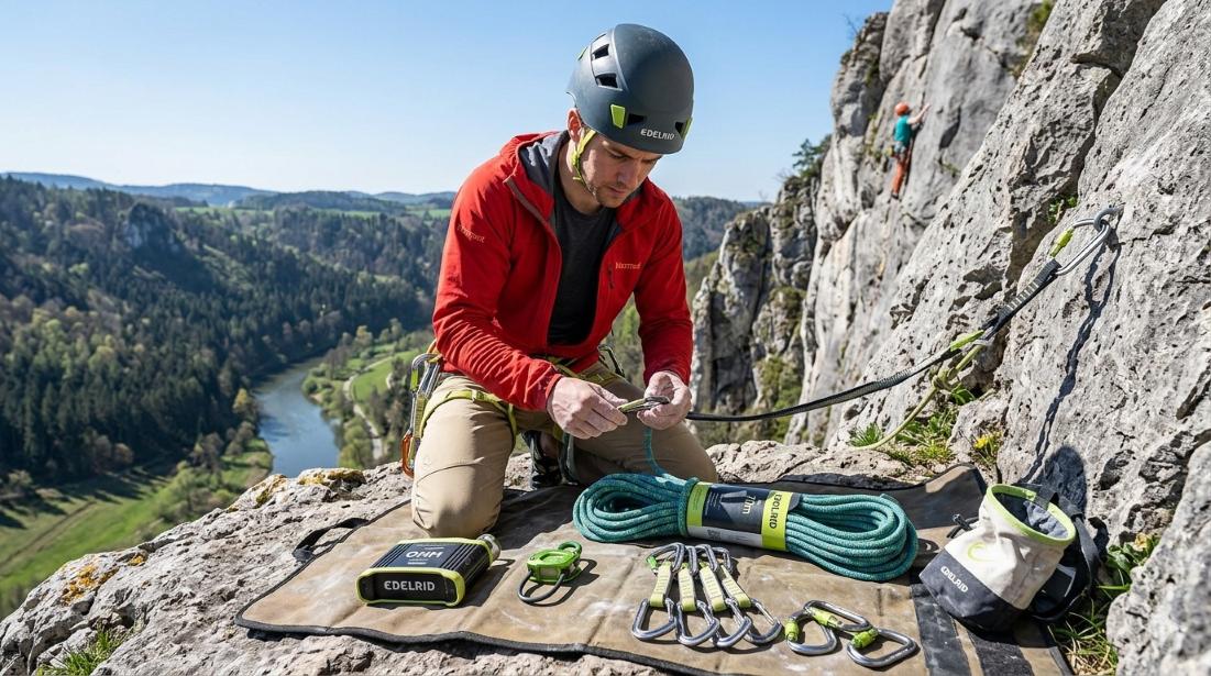 Edelrid Hardware-Check: Sicherheit und Performance für den Saisonstart am Fels