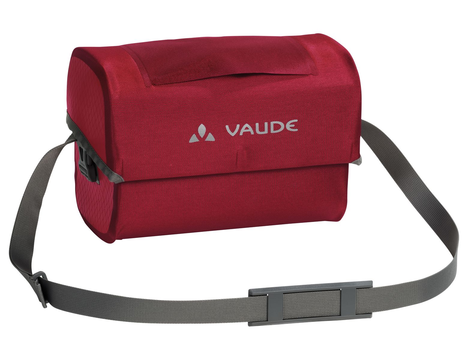 VAUDE Aqua Box Lenkertasche Fahrradtasche, rot, von vorn