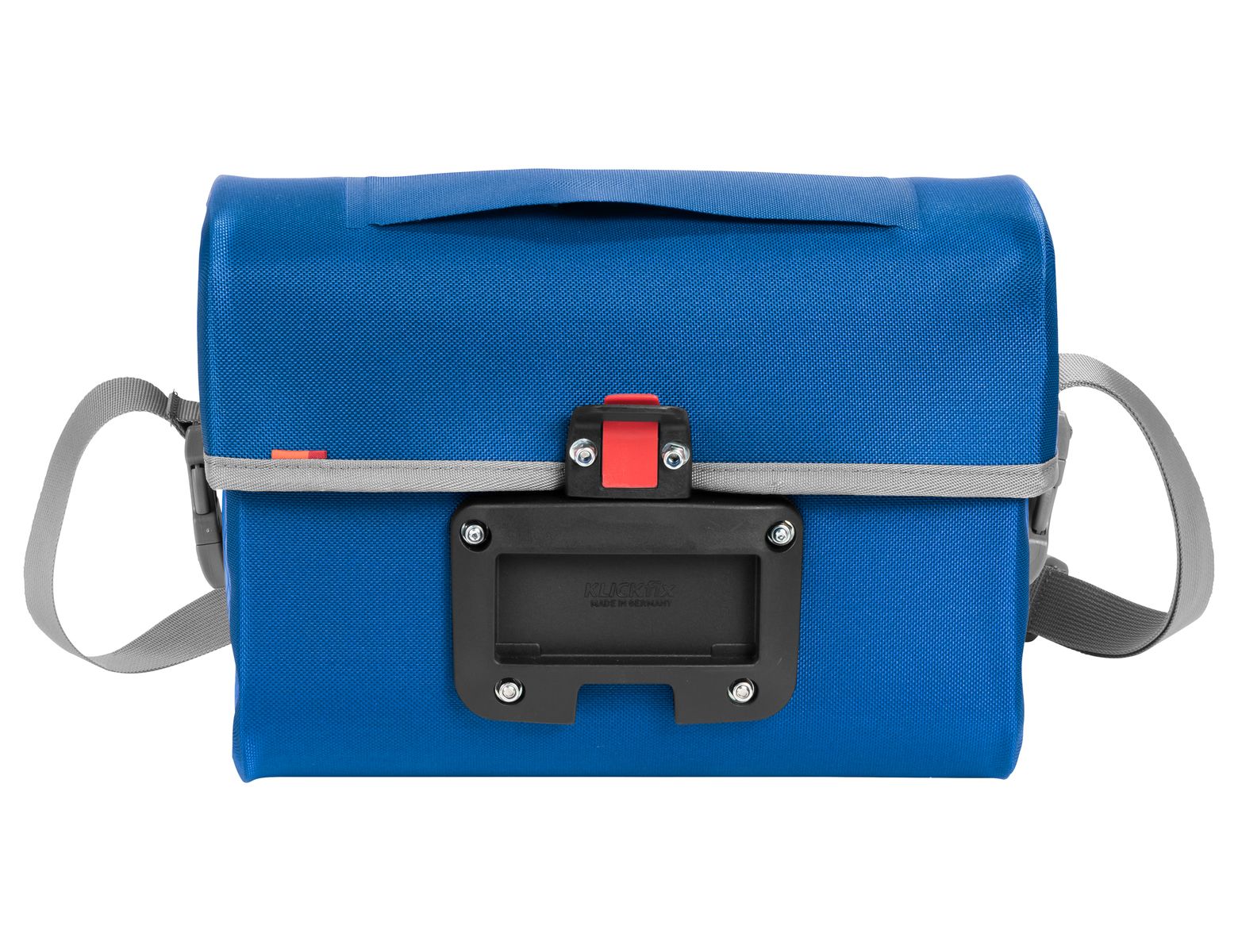 VAUDE Aqua Box Lenkertasche Fahrradtasche, blau, von hinten