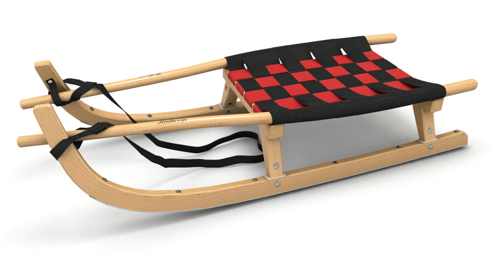 Kathrein Tourenrodel Zweisitzer mit Gurtsitz (125 cm)