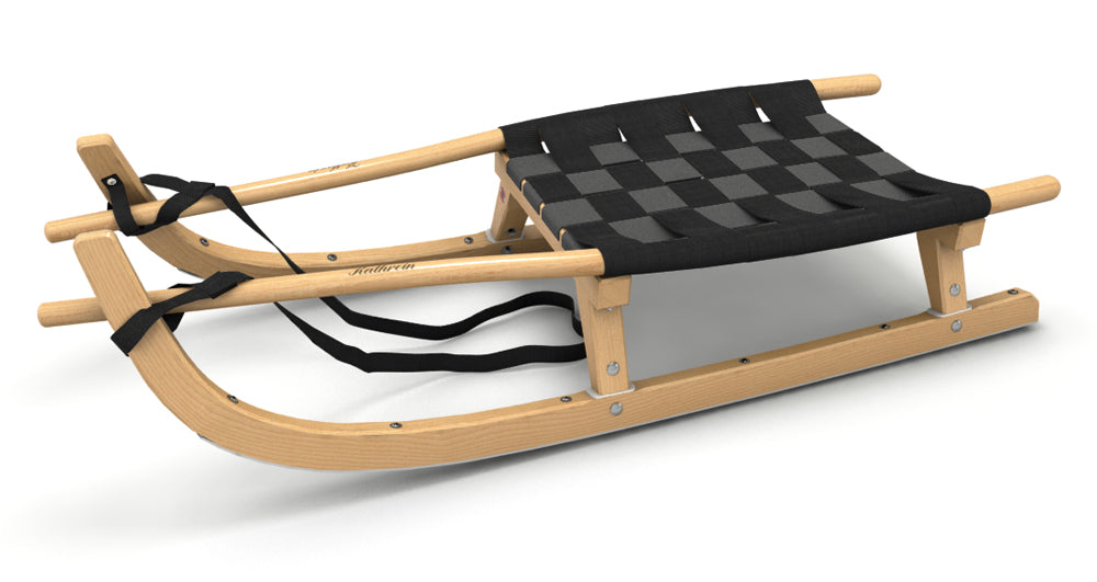 Kathrein Tourenrodel Zweisitzer mit Gurtsitz (125 cm)