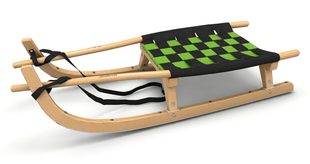 Kathrein Tourenrodel Zweisitzer mit Gurtsitz (125 cm)