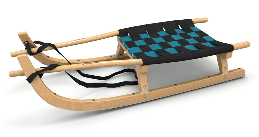 Kathrein Tourenrodel Zweisitzer mit Gurtsitz (125 cm)