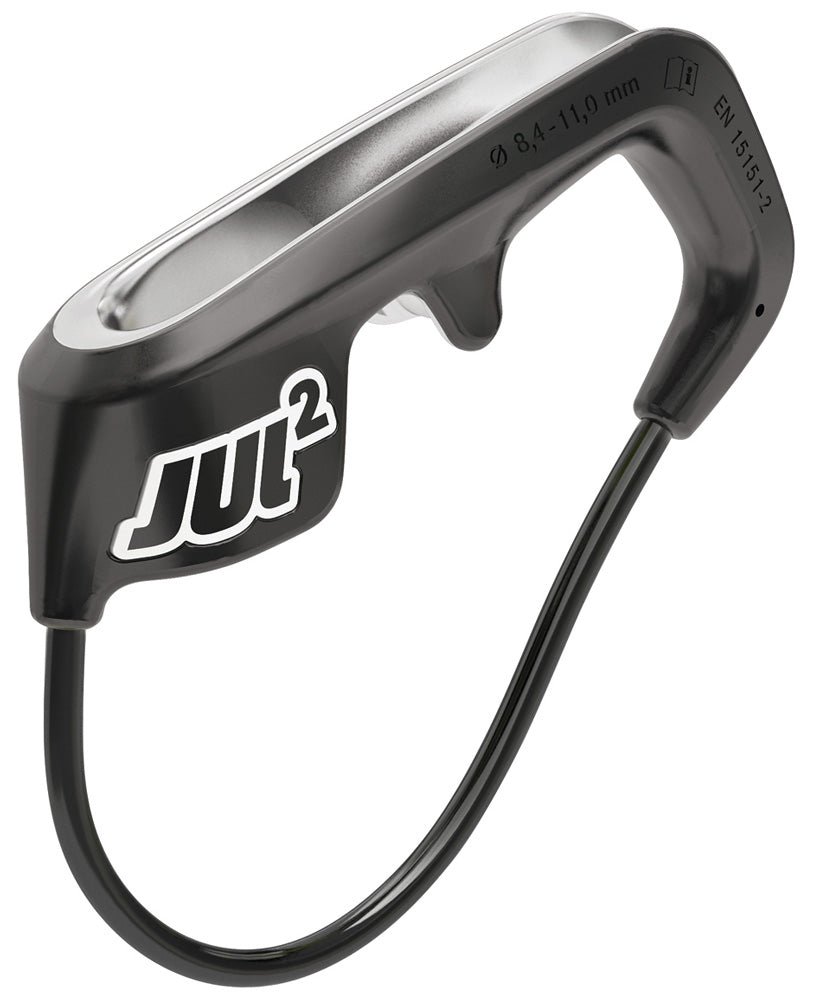 Edelrid Jul² Sicherungsgerät , seitlich, schwarz (night)