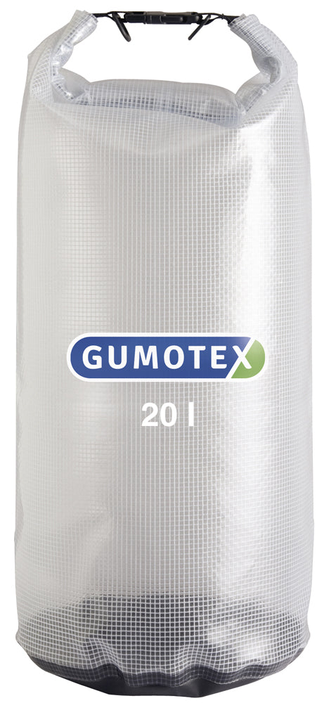 Gumotex wasserdichter Packsack transparent, 20L