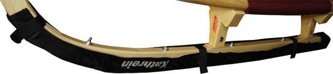 Kathrein Schienenschoner für Schlitten – Sicherer Transportschutz auf Kufe, schwarz