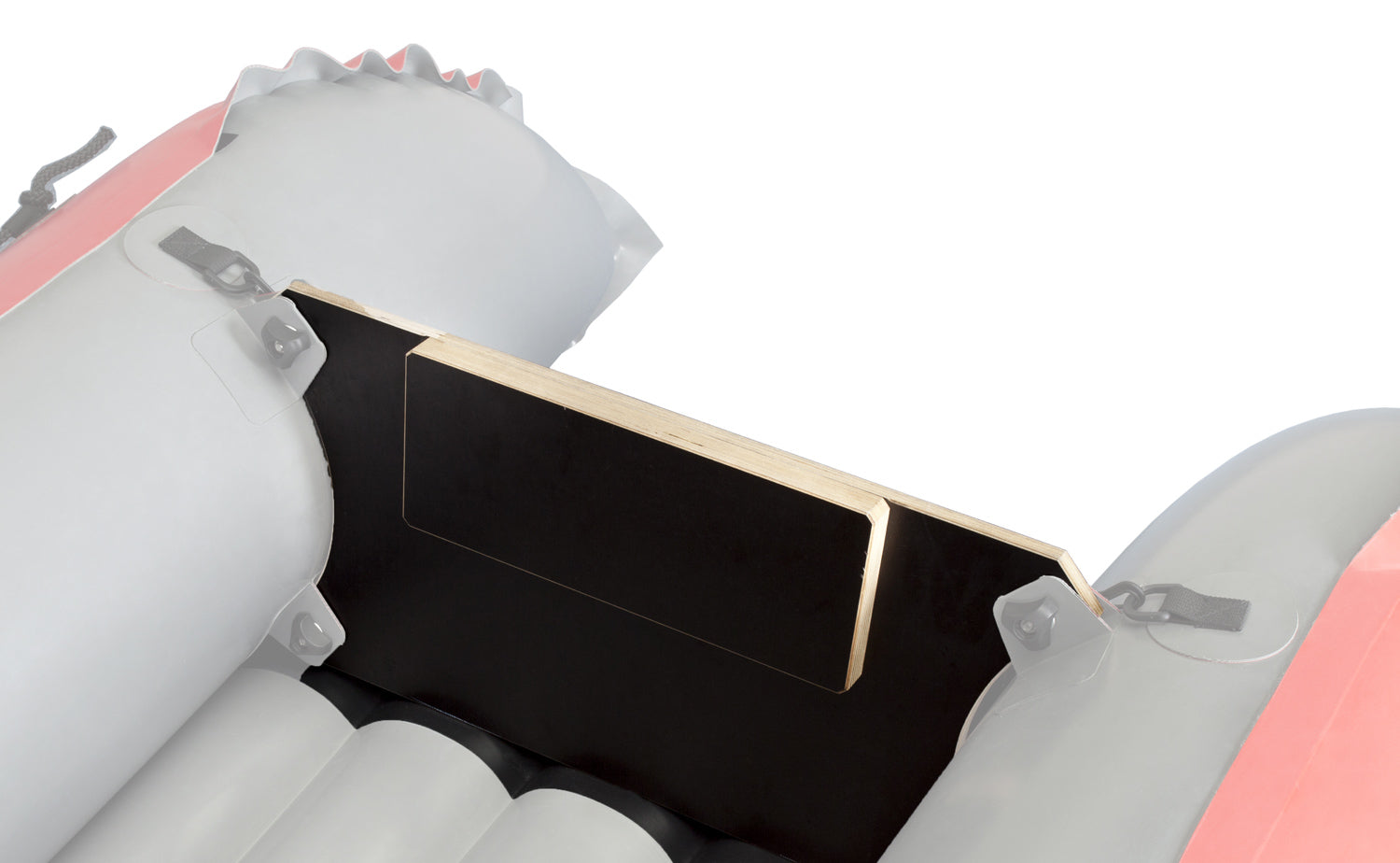 Gumotex Motorheckspiegel für Ruby Kanu, schwarz