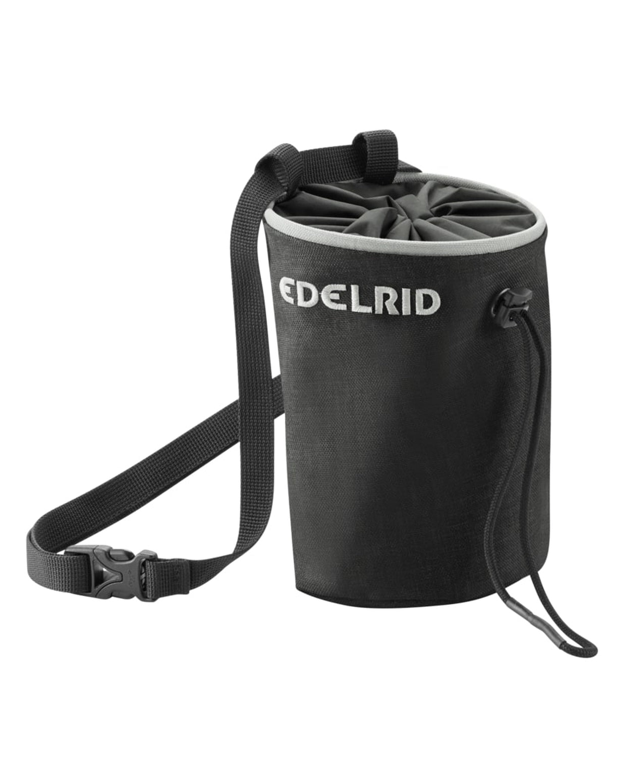 Edelrid Chalk Bag Rodeo Small, black, seitlich
