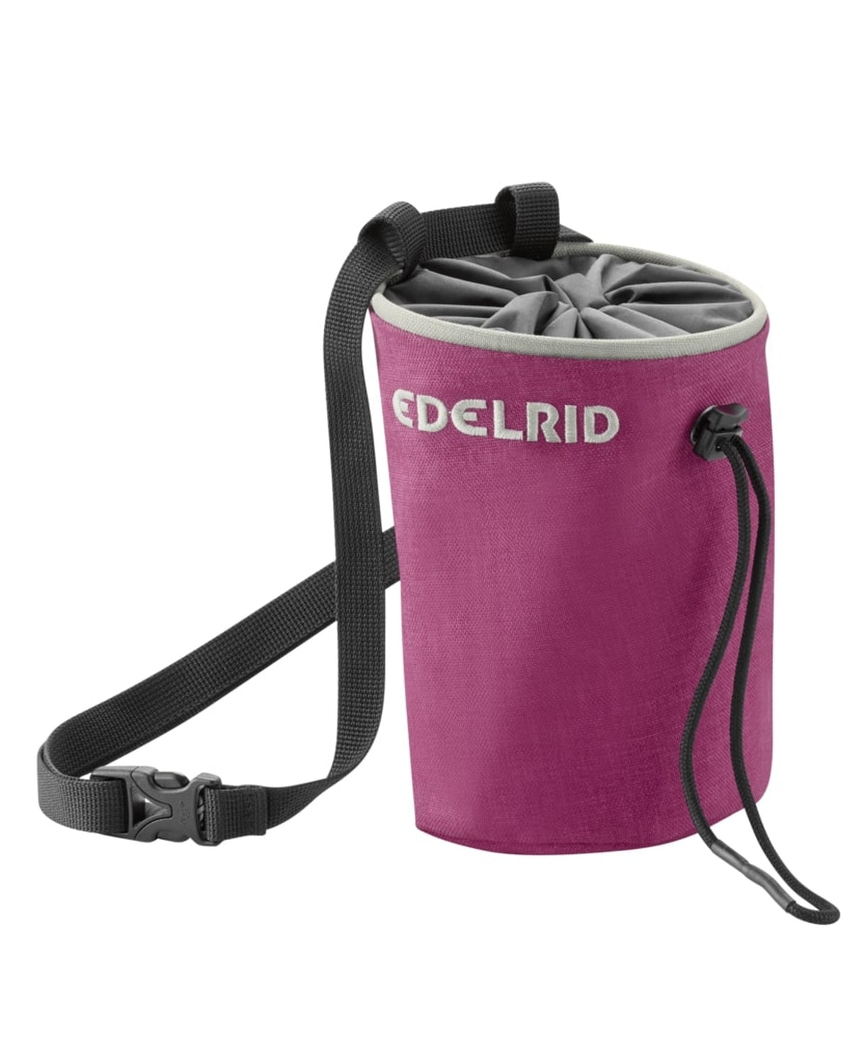 Edelrid Chalk Bag Rodeo Small, Himbeere (raspberry), seitlich