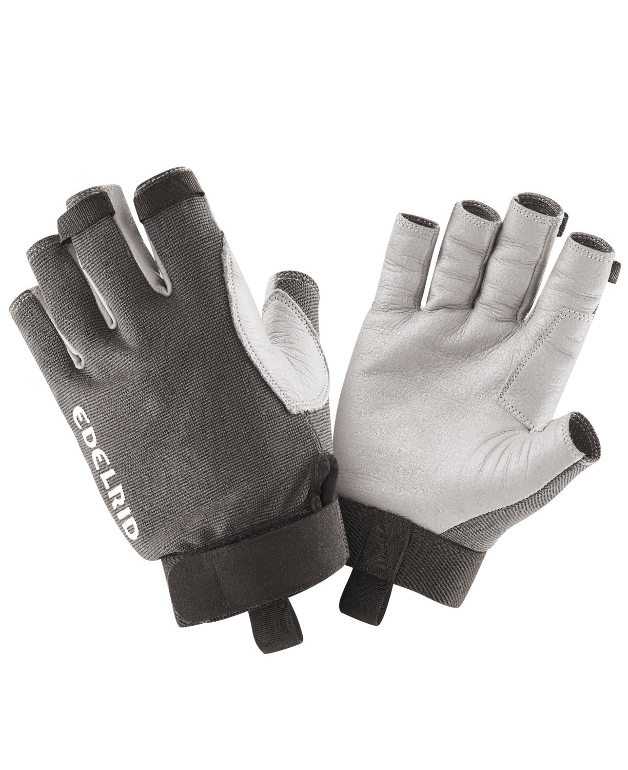 Edelrid Work Glove Open II Kletterhandschuh Damen und Herren, grau (titan)