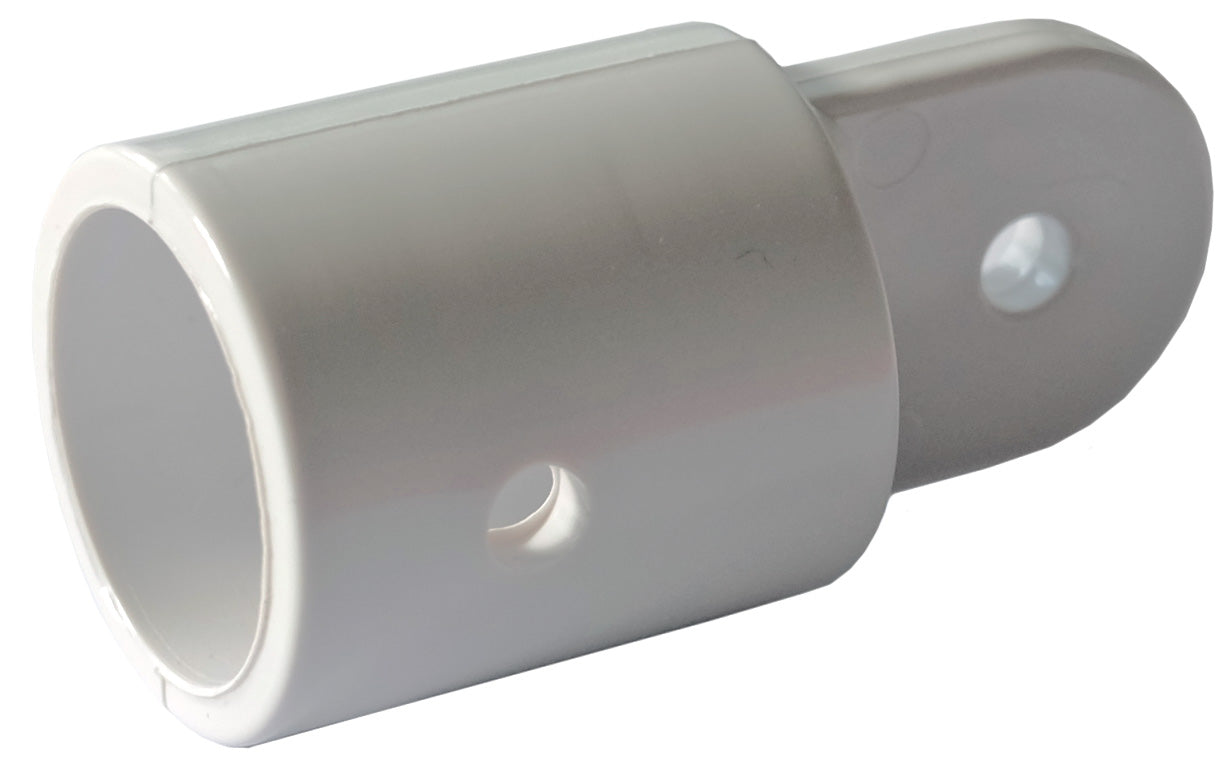 Allroundmarin Rohrendstück weiß, seitlich