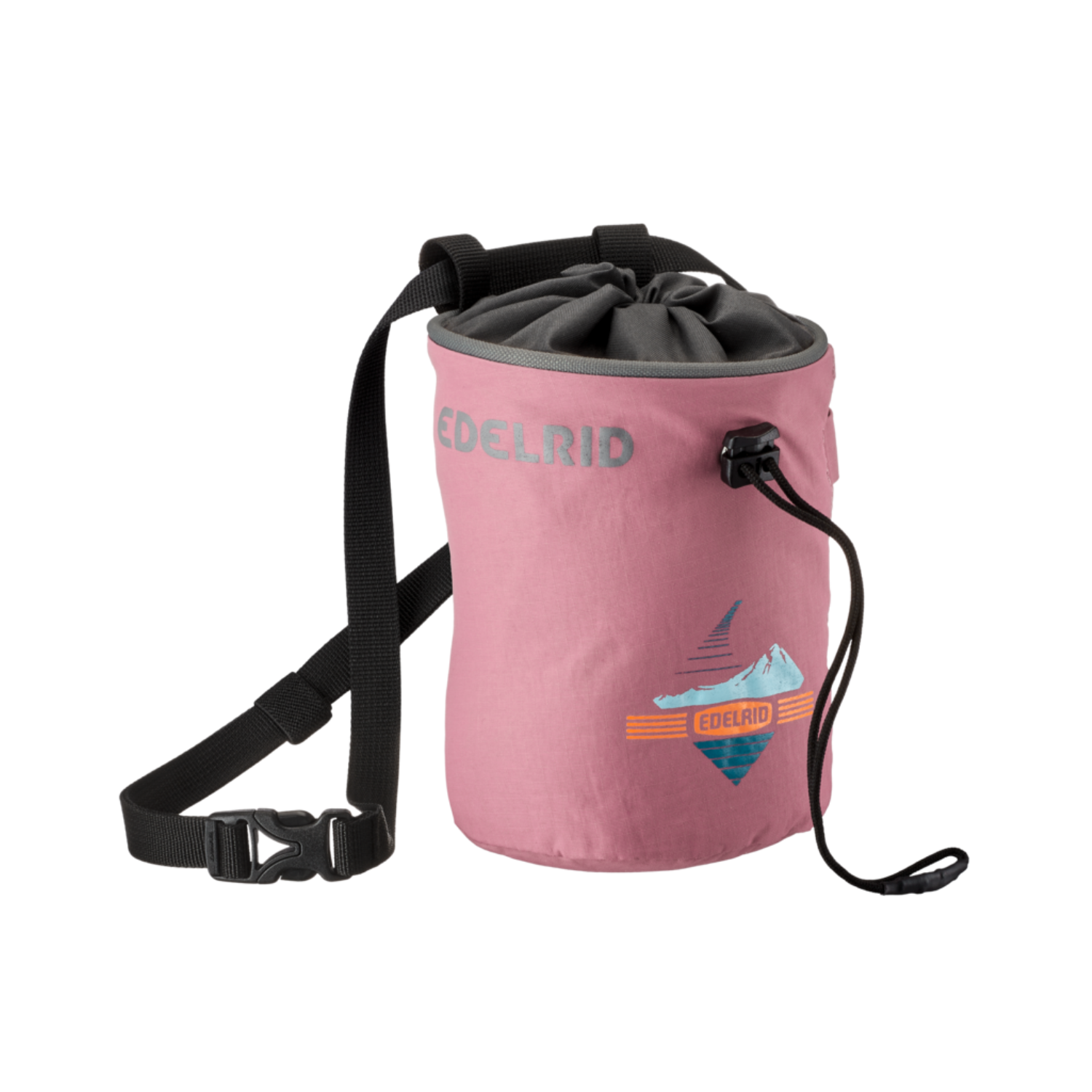 Edelrid Chalk Bag Rodeo Small, rose, seitlich