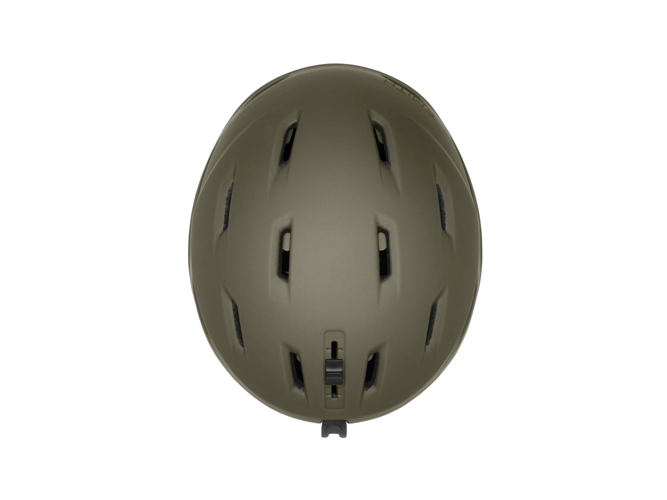 Smith MISSION MIPS Skihelm, matte forrest 2425 (dunkelgrün), von oben