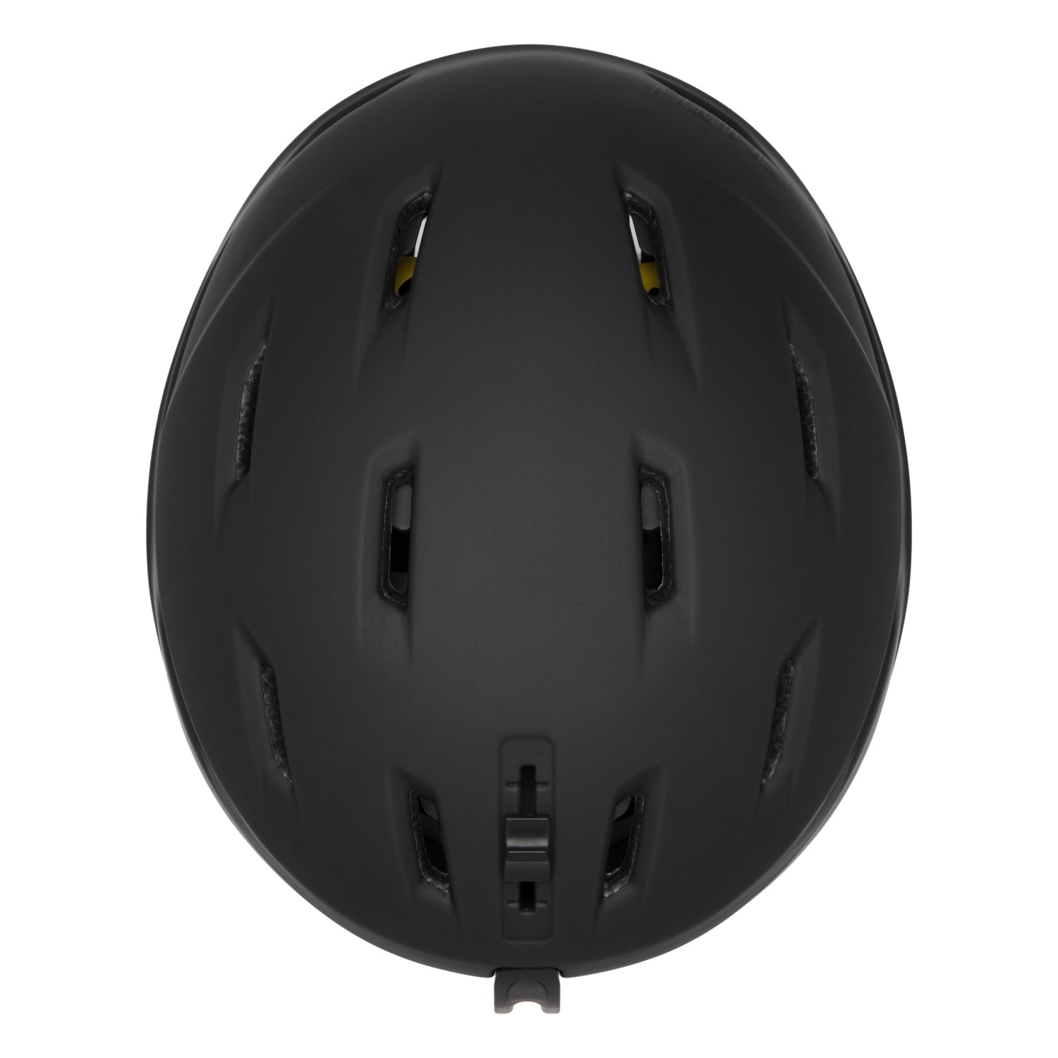 Smith MISSION MIPS Skihelm, matte black (schwarz), von oben