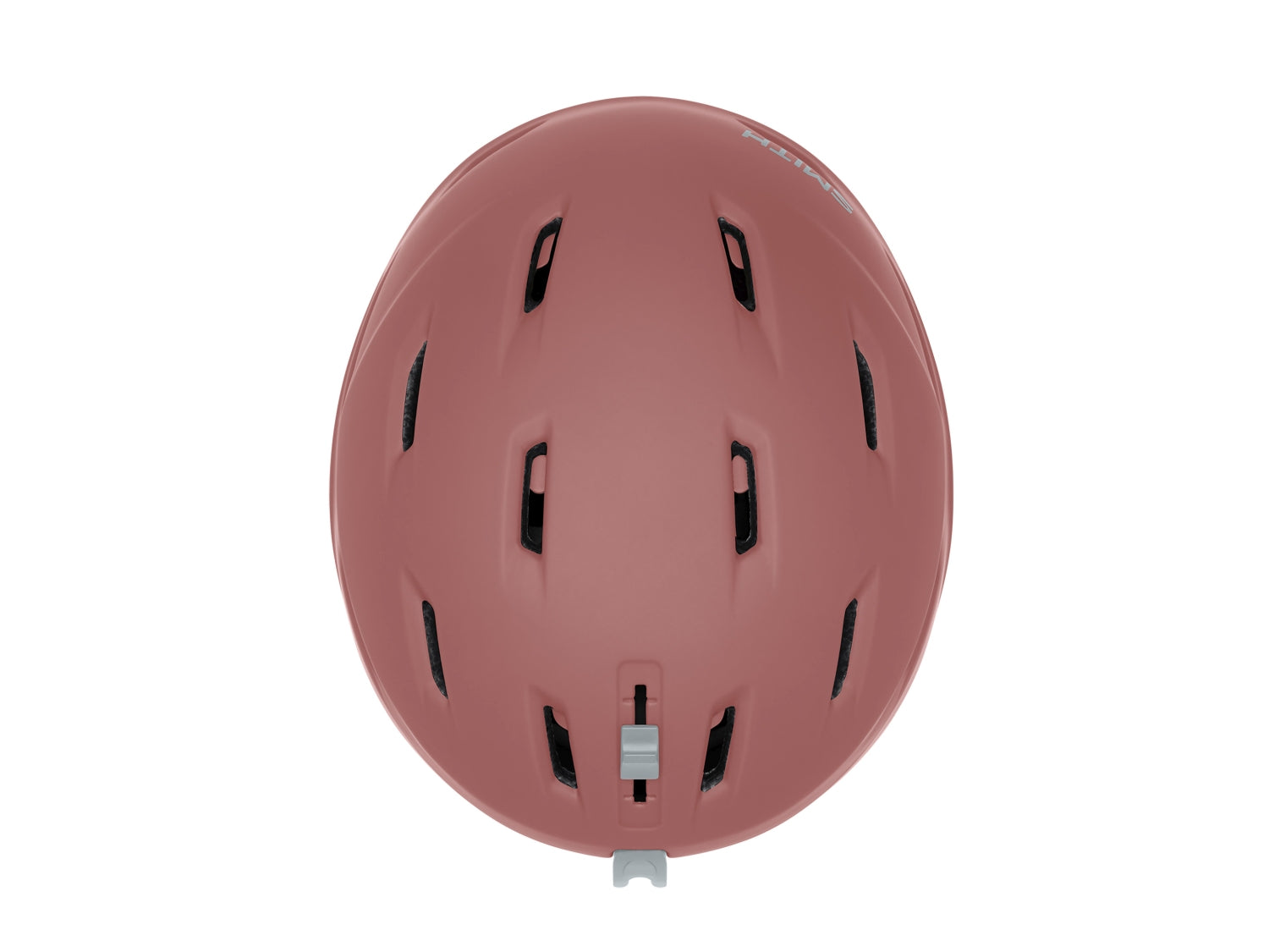 Smith MIRAGE MIPS Damen-Skihelm, von oben, matte chalk rose