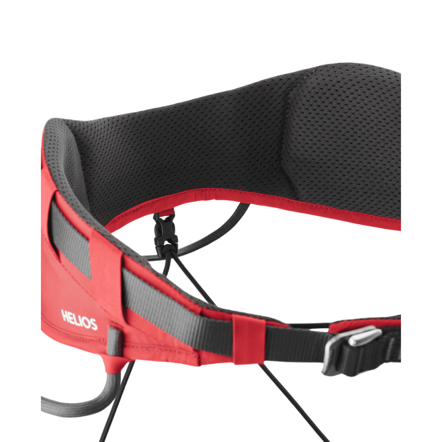 Edelrid Hüftgurt Helios II lava Detail Hüftpolsterung