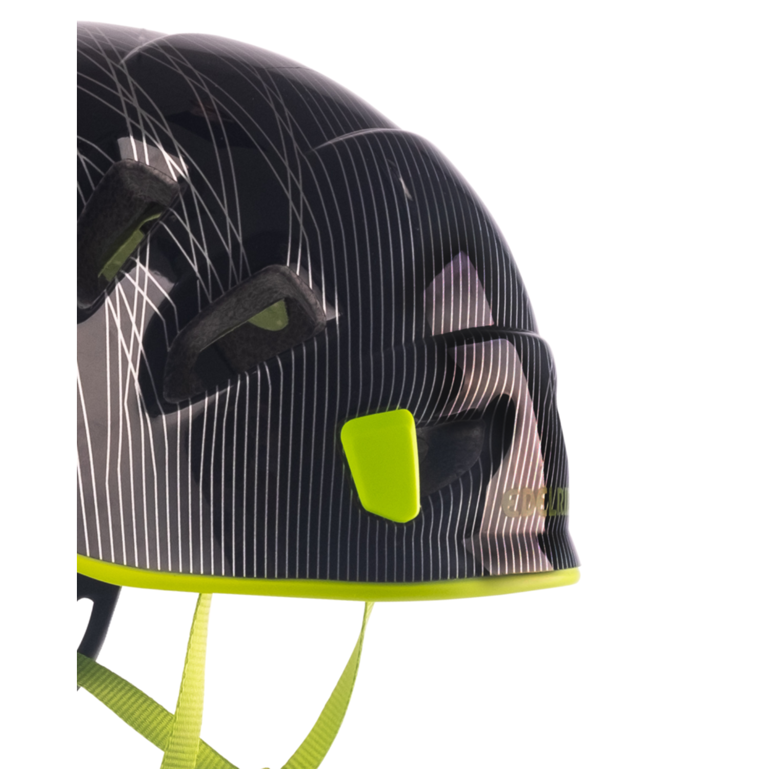 Edelrid Shield II Kletterhelm night detail vorne seitlich
