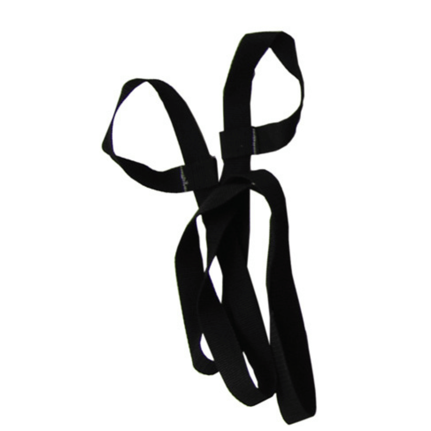 Kathrein Bockband mit Schlaufen für Rodel-Ziehseil, schwarz