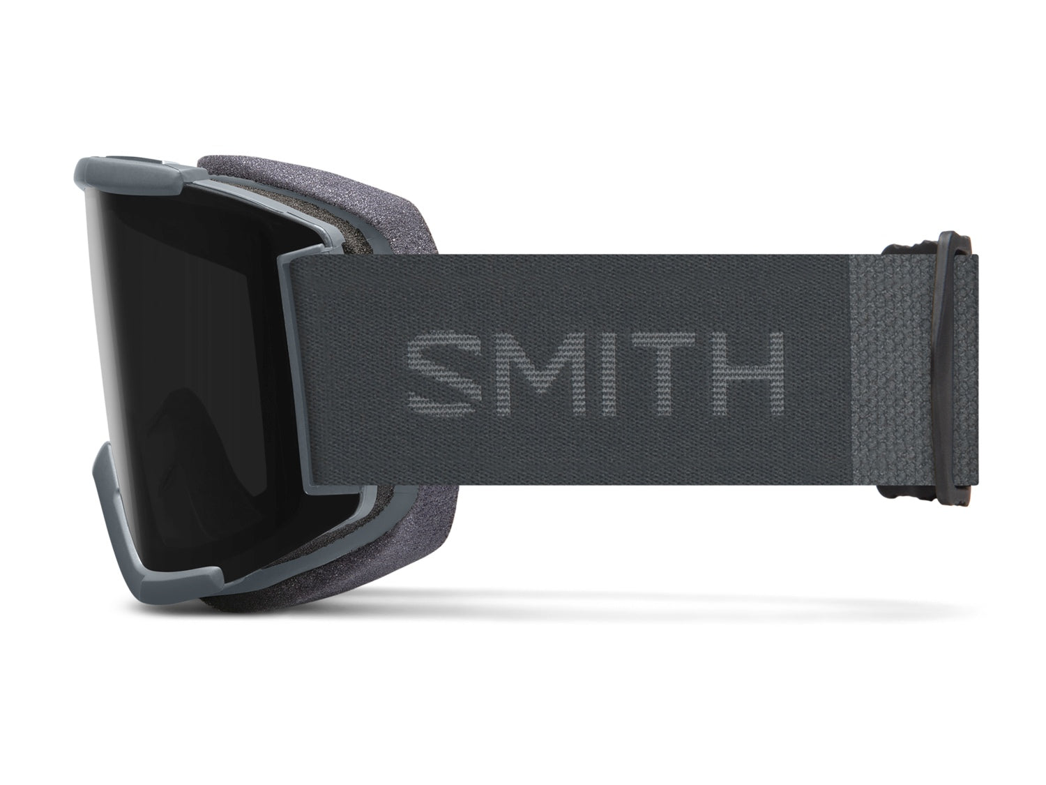 Smith SQUAD Skibrille mit Wechselscheibe, slate 22/chromapop sun black + clear, nach links