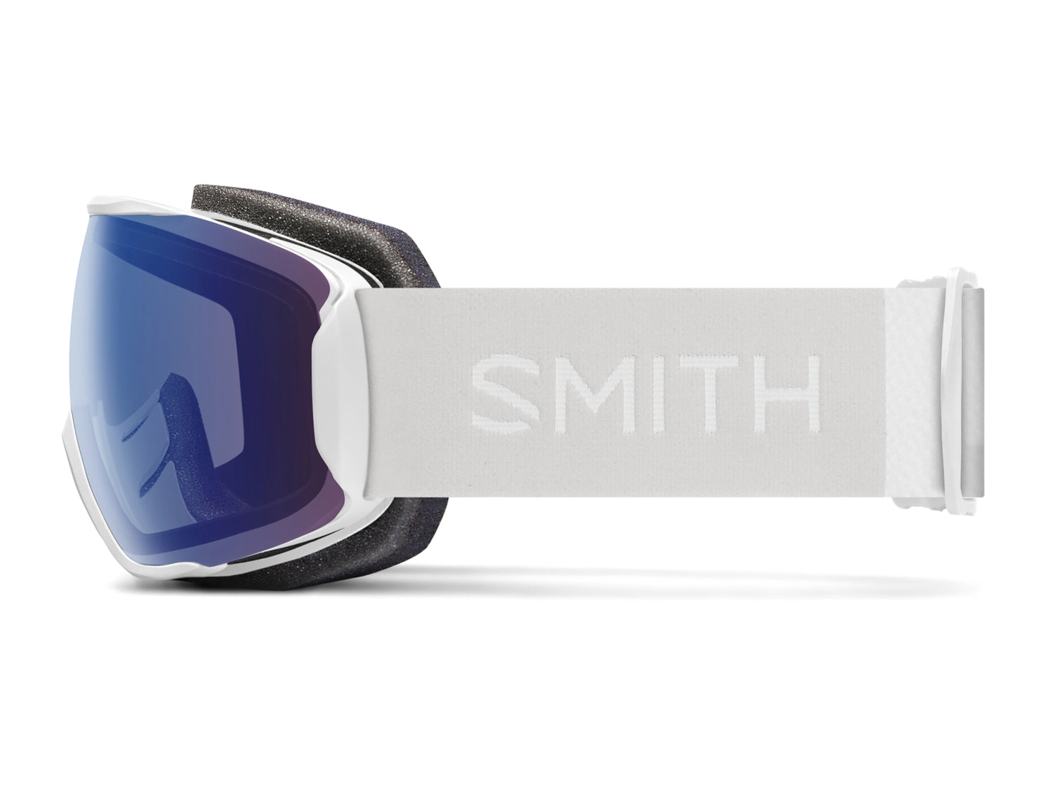 Smith MOMENT Damen-Skibrille, white vapor 2021/chromapop photochromic rose flash, nach links