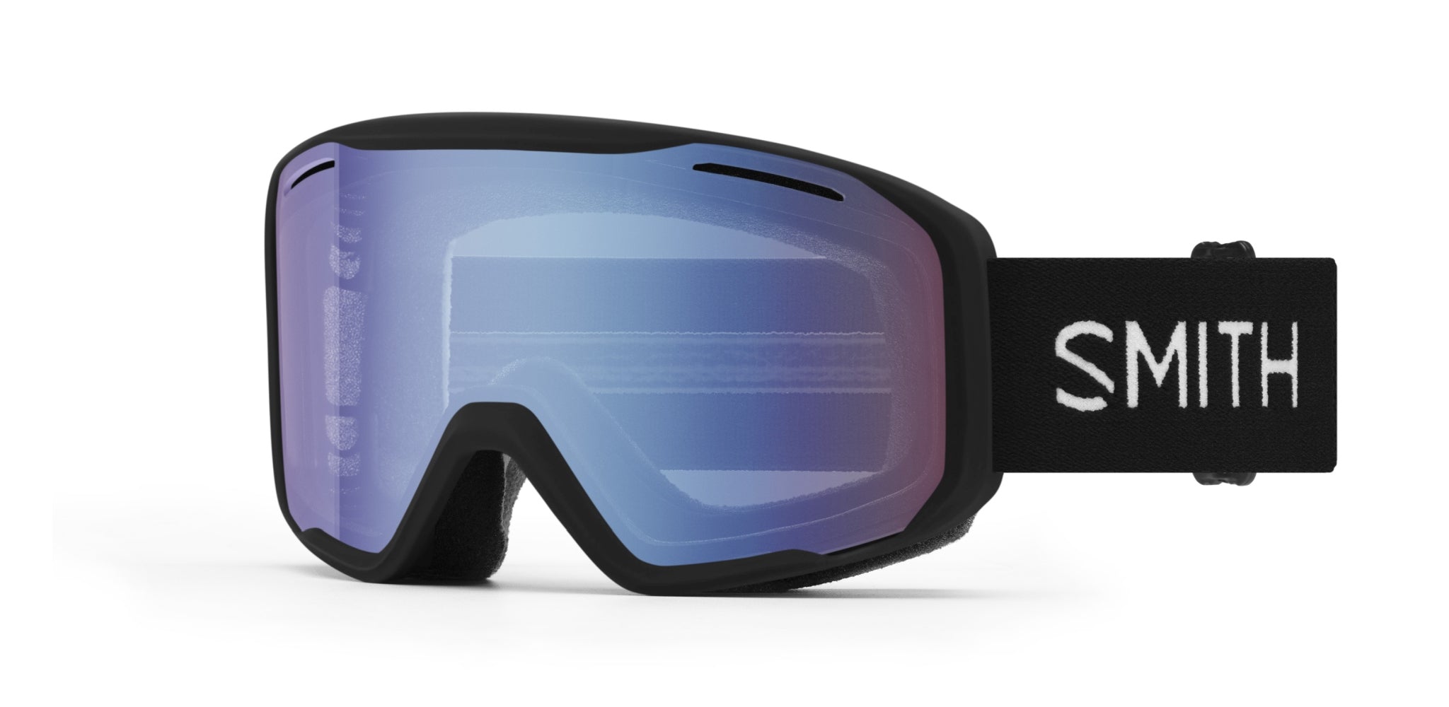 Smith BLAZER OTG Skibrille, slate 22/red solx mirror antifog, leicht schräg