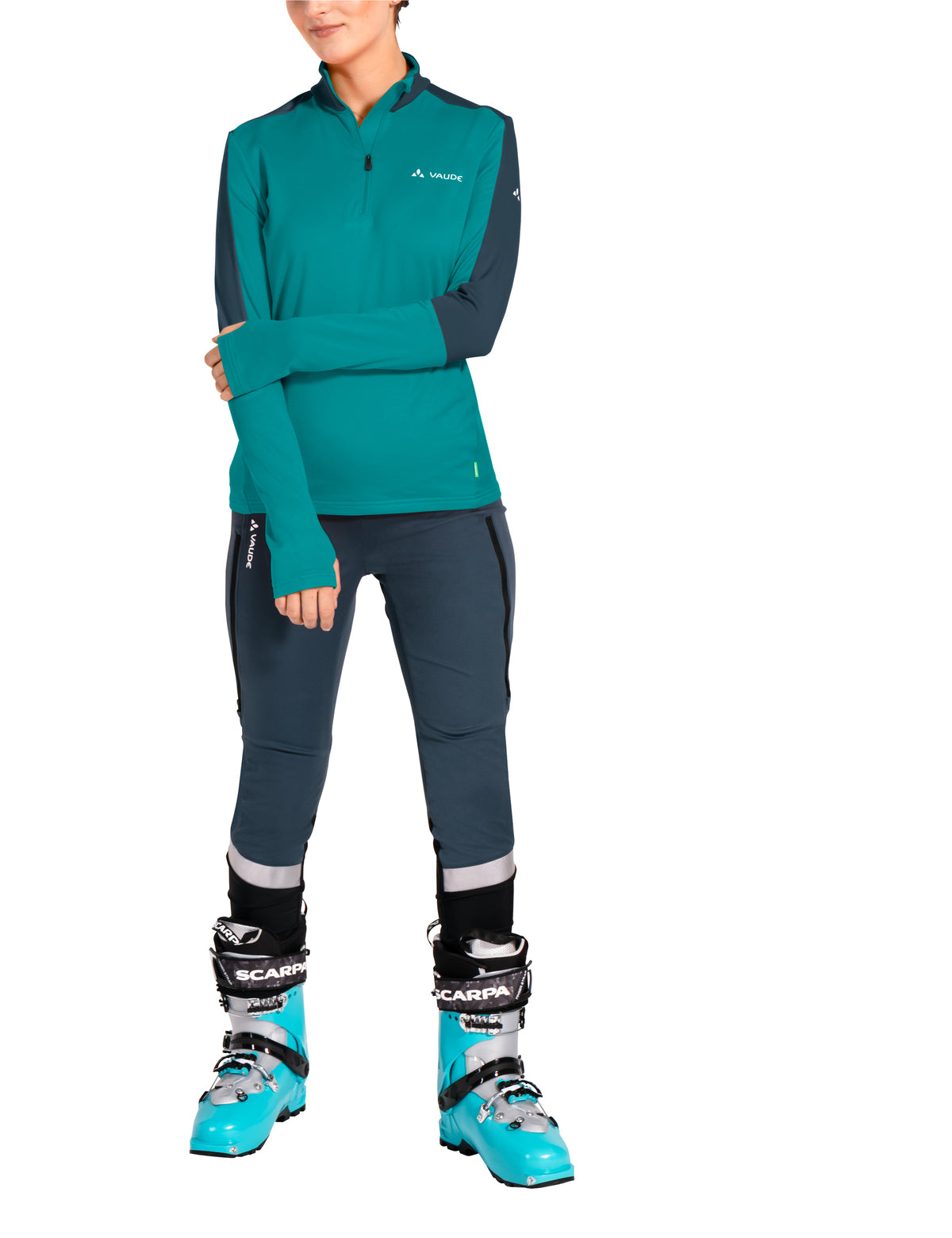 VAUDE Livigno II Fleecepullover Damen – Nachhaltig & atmungsaktiv