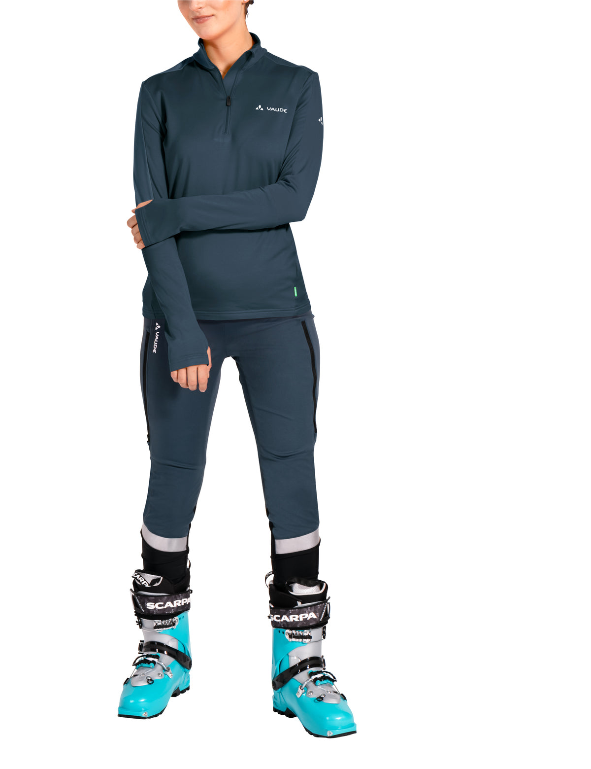 VAUDE Livigno II Fleecepullover Damen – Nachhaltig & atmungsaktiv