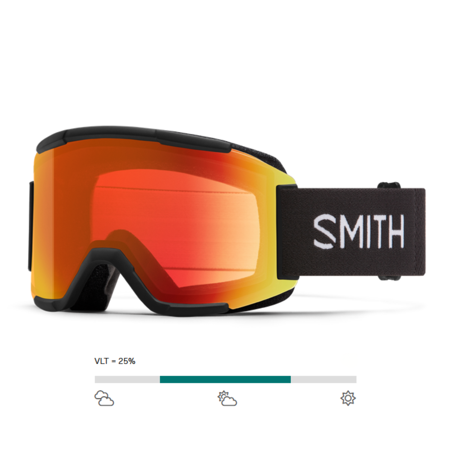 Smith SQUAD Skibrille mit Wechselscheibe