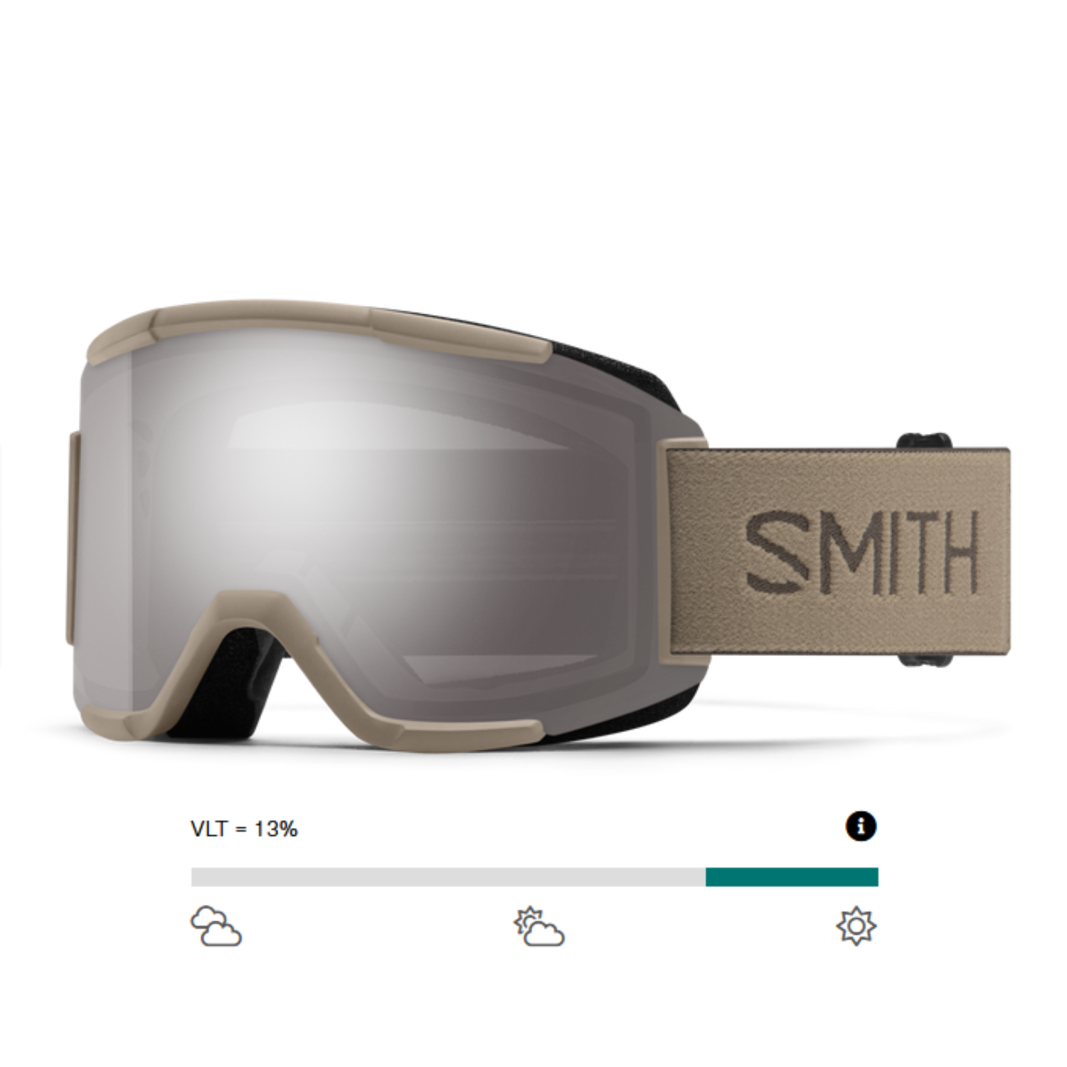 Smith SQUAD Skibrille mit Wechselscheibe