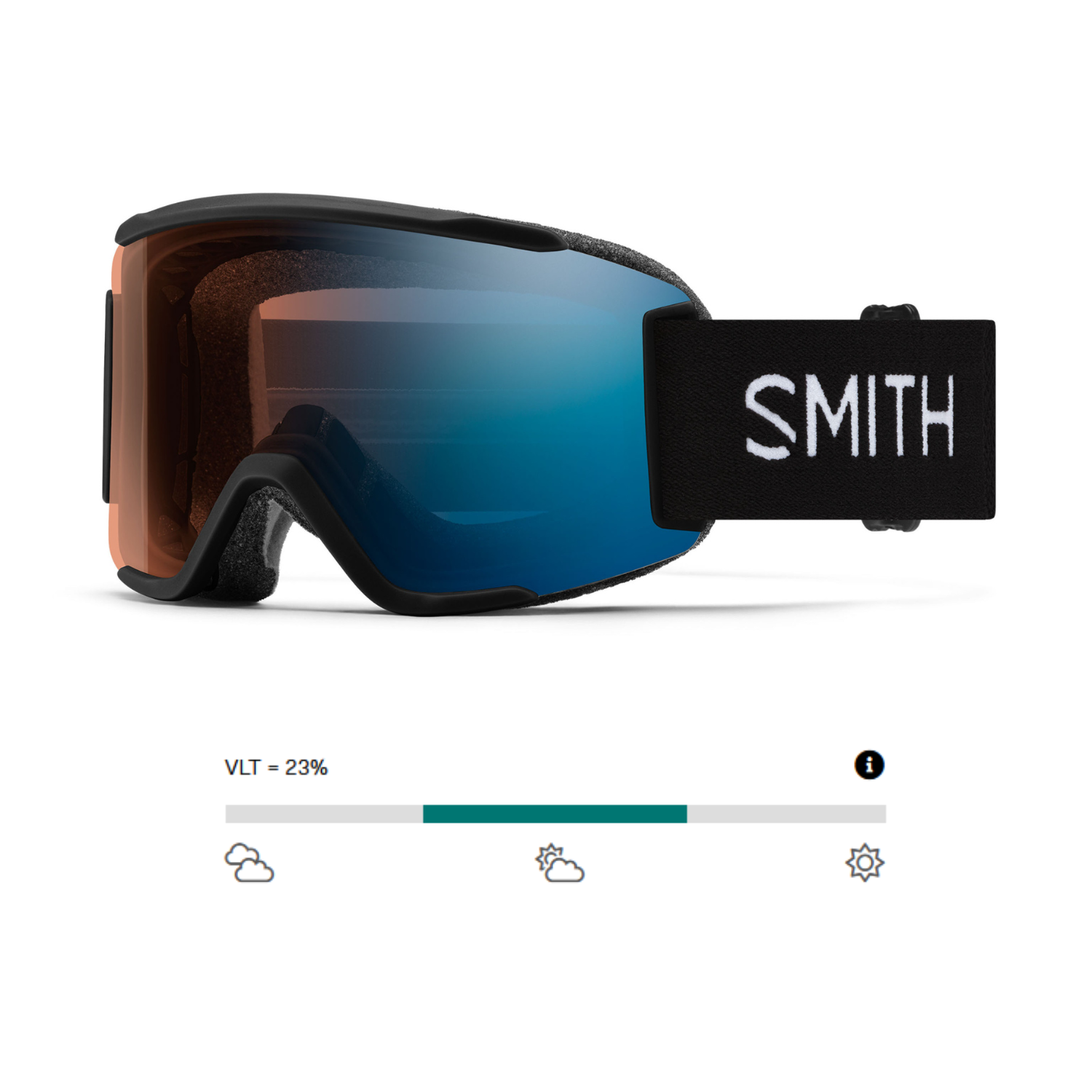 Smith SQUAD S Skibrille mit Wechselscheibe