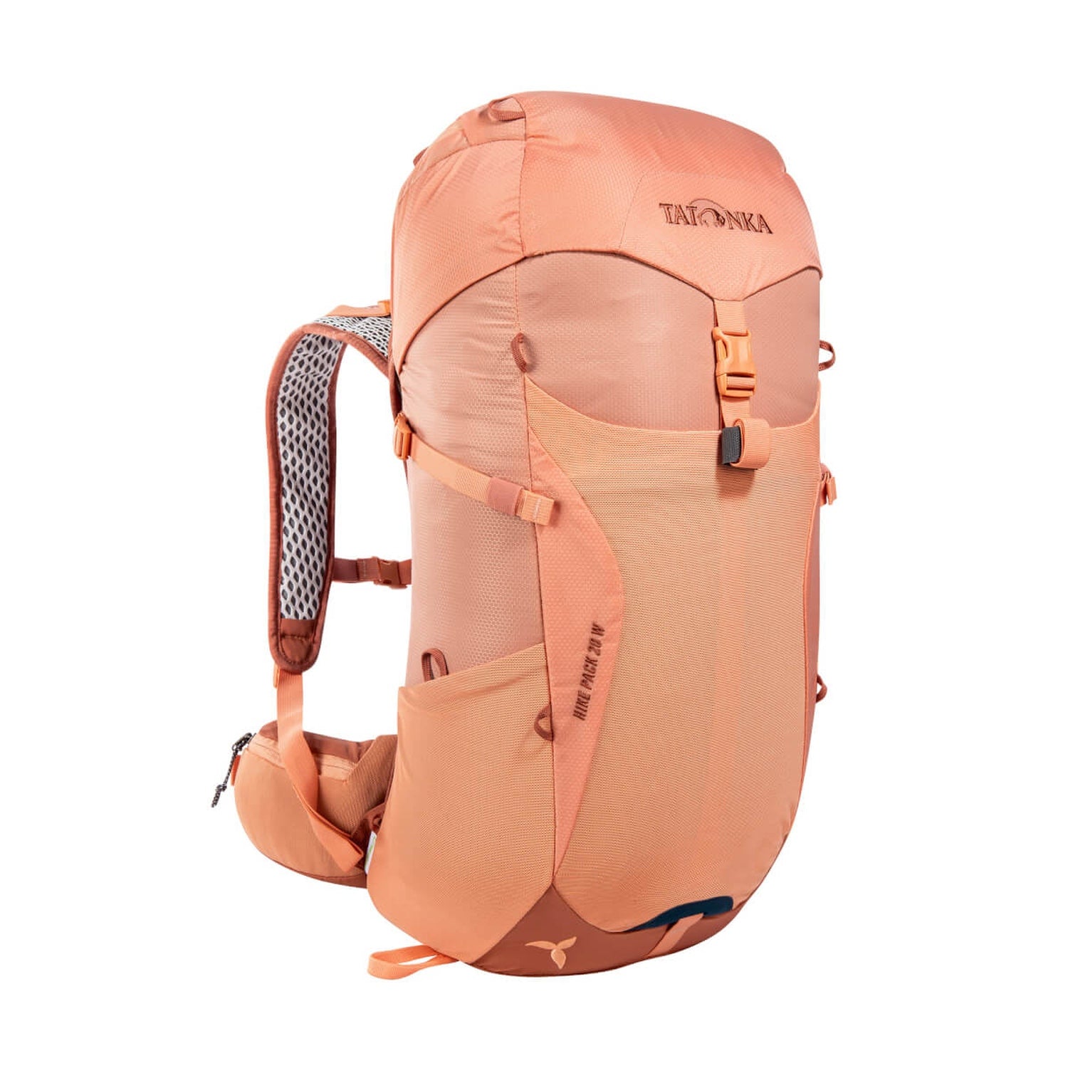 Tatonka Hike Pack 20 Women – Damen-Wanderrucksack für Touren, apricot (aprikosenfarben), schräg außen