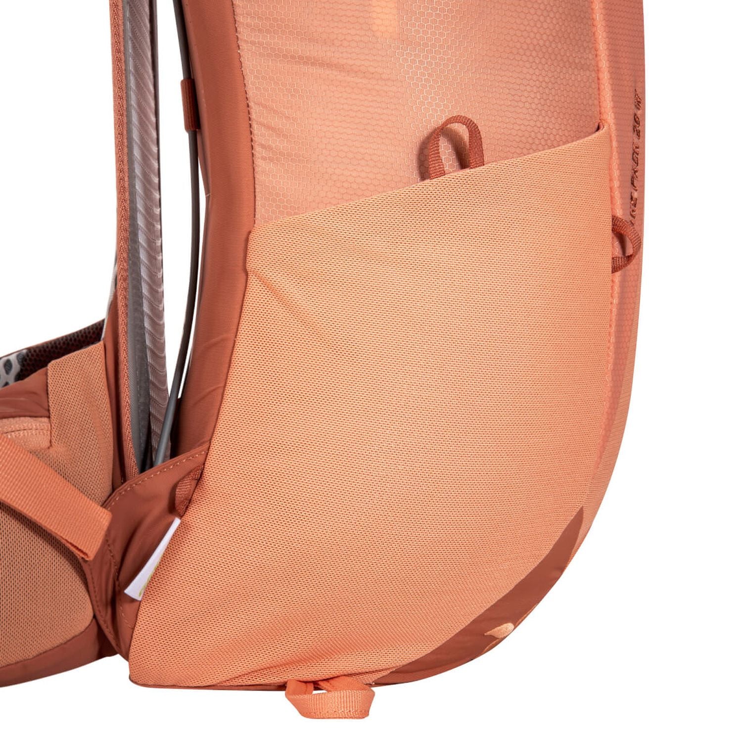 Tatonka Hike Pack 20 Women – Damen-Wanderrucksack für Touren, apricot (aprikosenfarben), Detail: Seitentasche