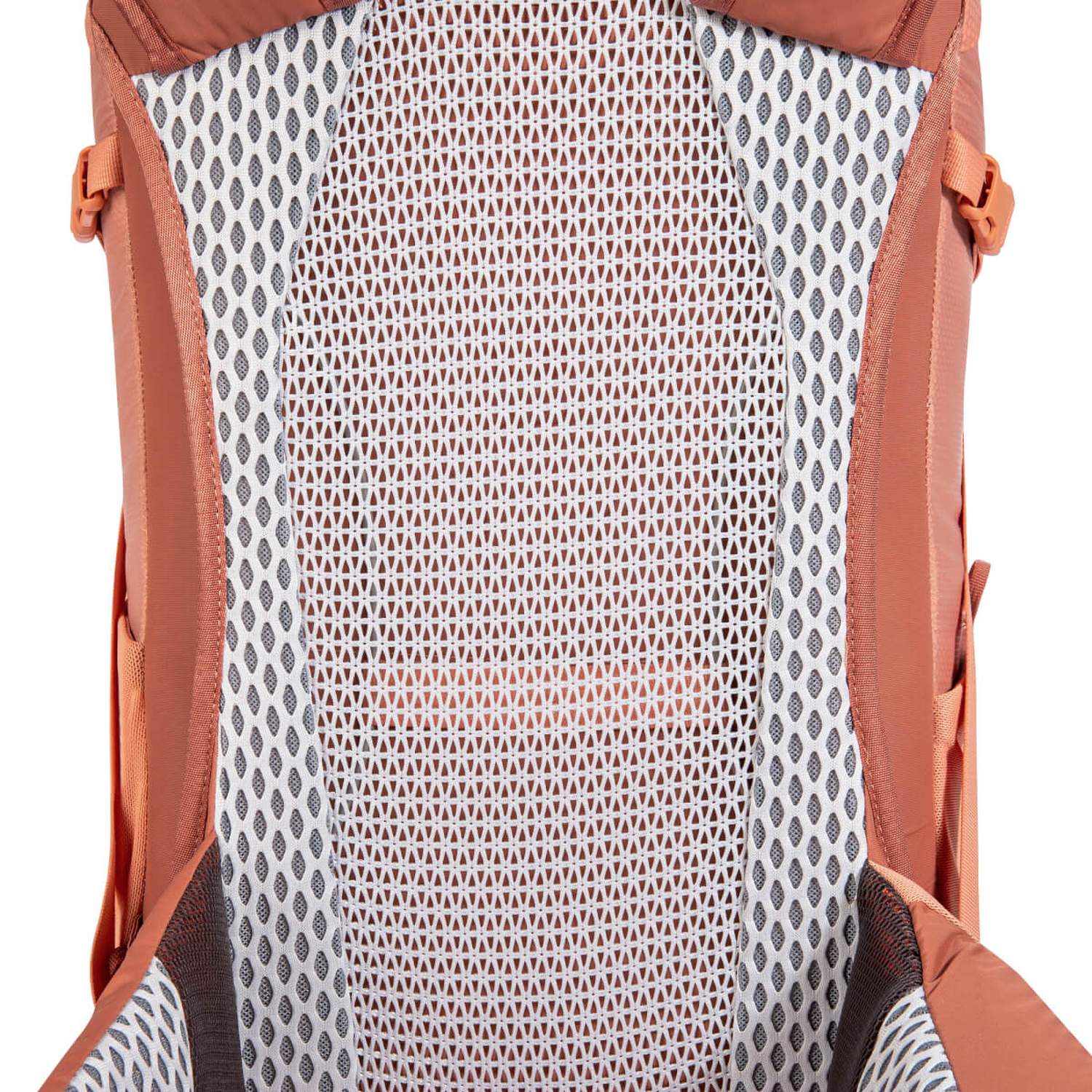 Tatonka Hike Pack 20 Women – Damen-Wanderrucksack für Touren, apricot (aprikosenfarben), Detail: hinten/innen