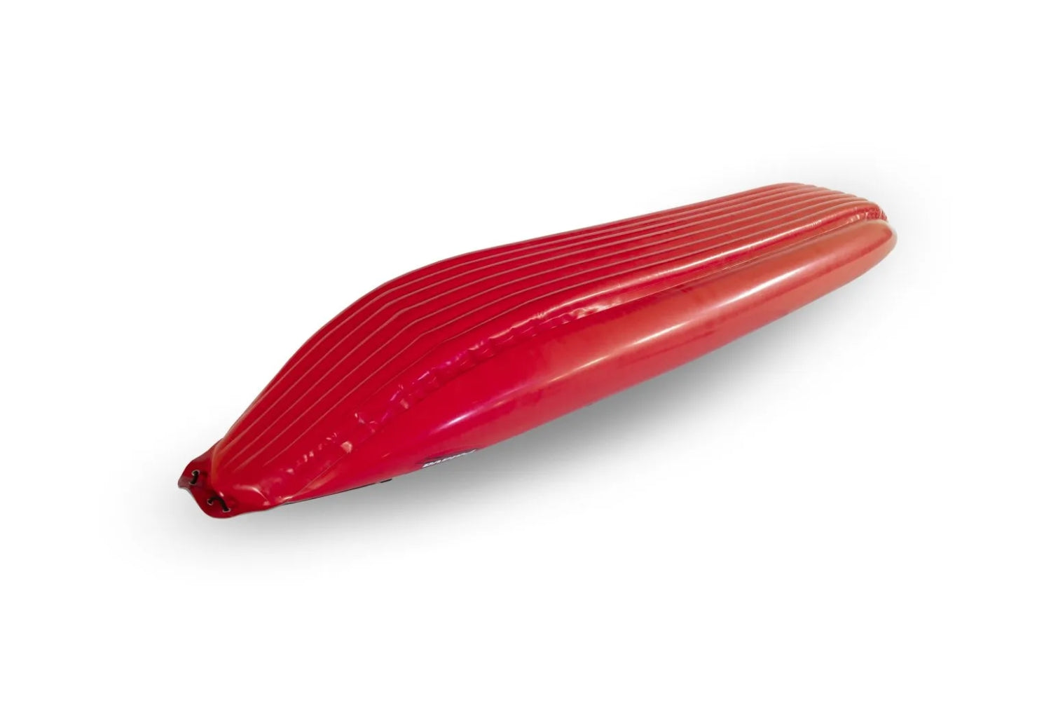 Gumotex Palava 2+1 Personen Schlauchkanadier, rot, kopfüber, leicht schräg
