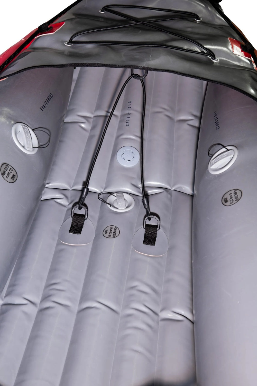 Gumotex Palava 2+1 Personen Schlauchkanadier, Boden innen