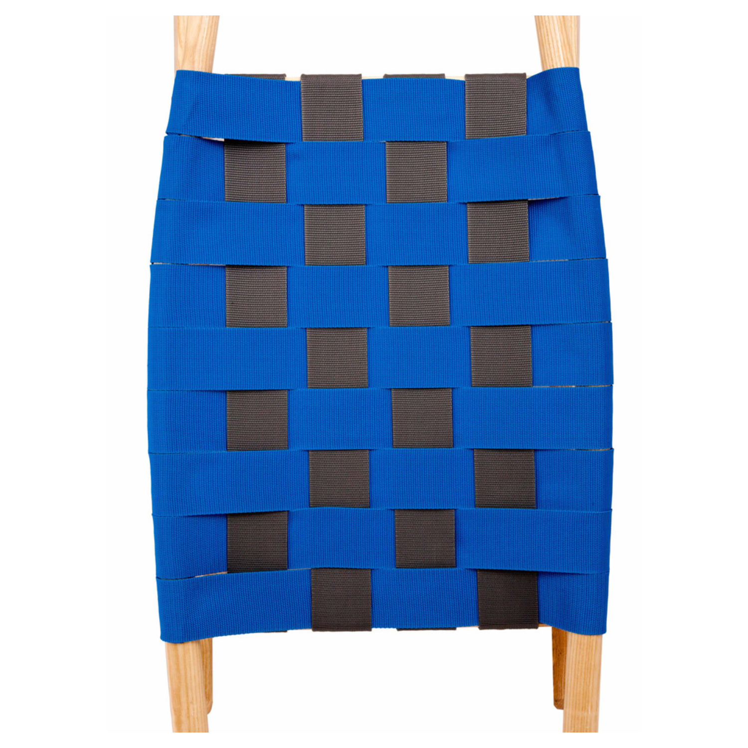 Sitzfläche von Kathrein Tourenrodel Schüler mit Gurtsitz (90 cm - 6-10 Jahre), blau/grau