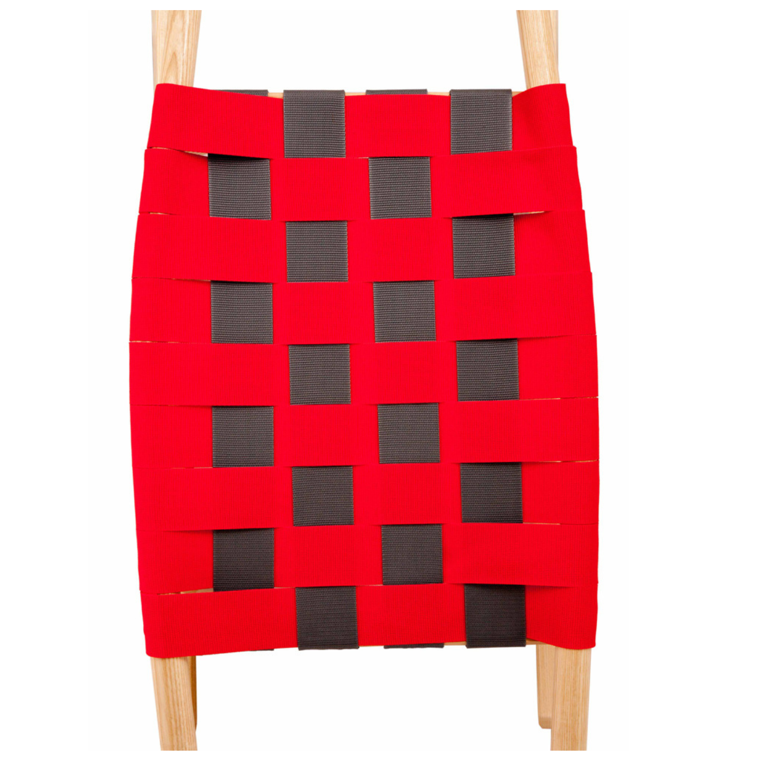 Sitzfläche von Kathrein Tourenrodel Schüler mit Gurtsitz (90 cm - 6-10 Jahre), rot/anthrazit