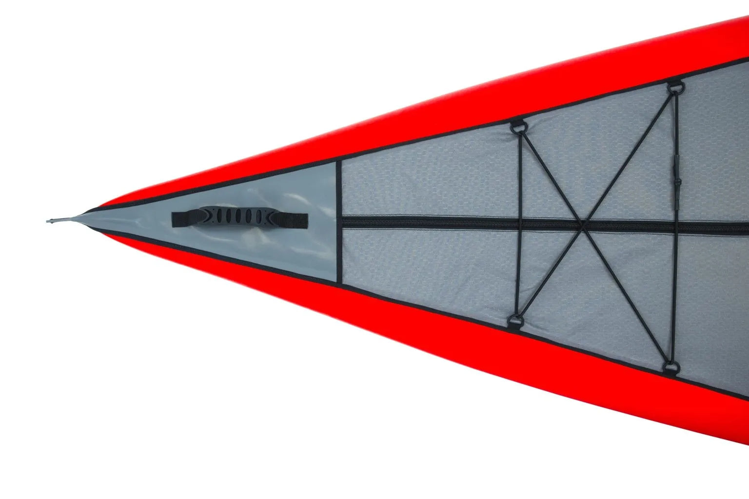 Gumotex Swing II 2er Schlauchkajak – Aufblasbares Kajak rot, Bug, kleiner