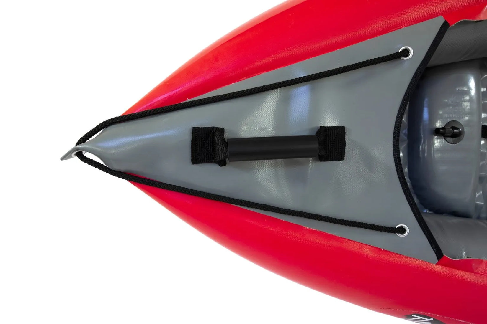 Gumotex Thaya Schlauchkajak aufblasbar 2+1 Personen rot, Bug