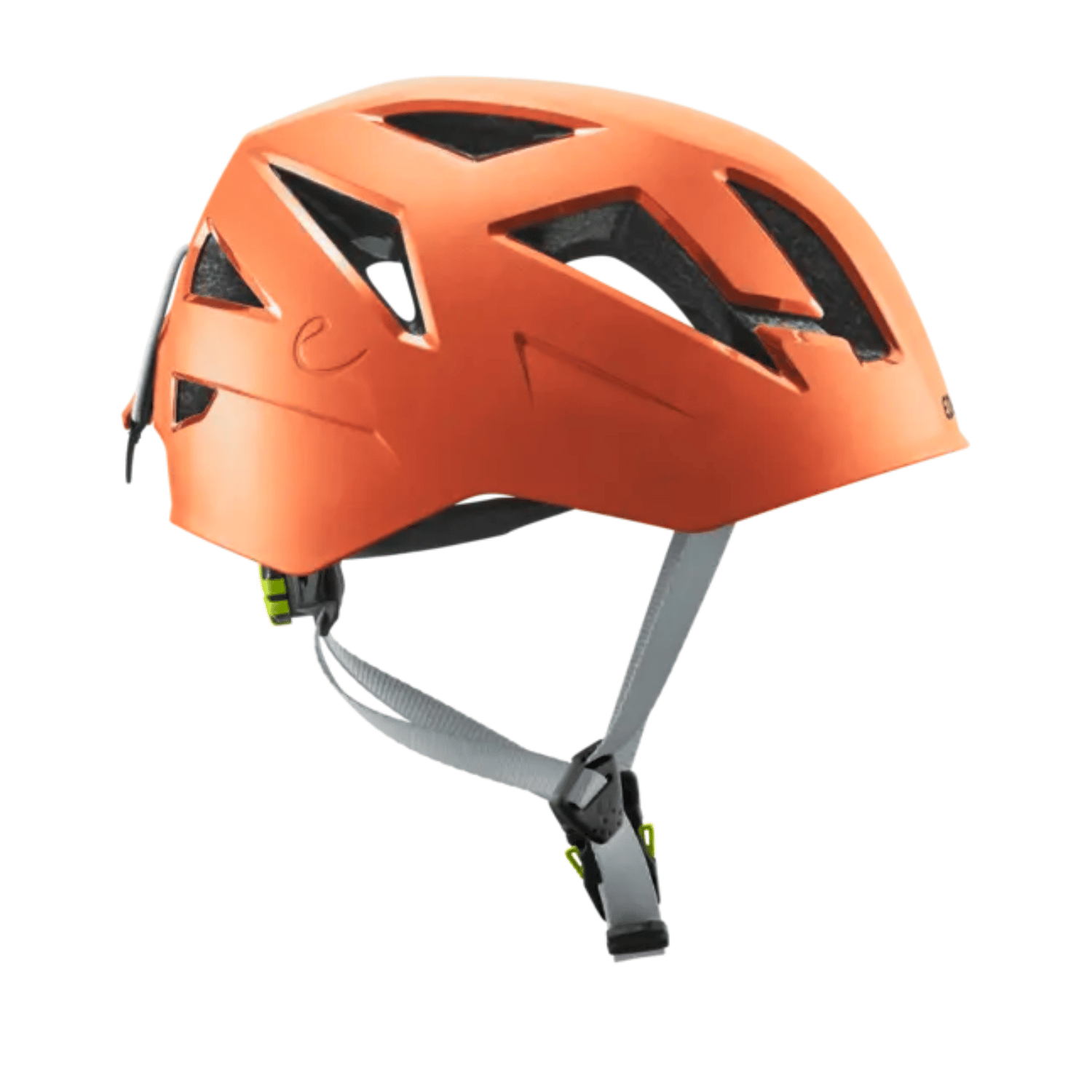 Edelrid Zodiac II - Kletterhelm in Hybridbauweise, seitlich, orange (sahara)
