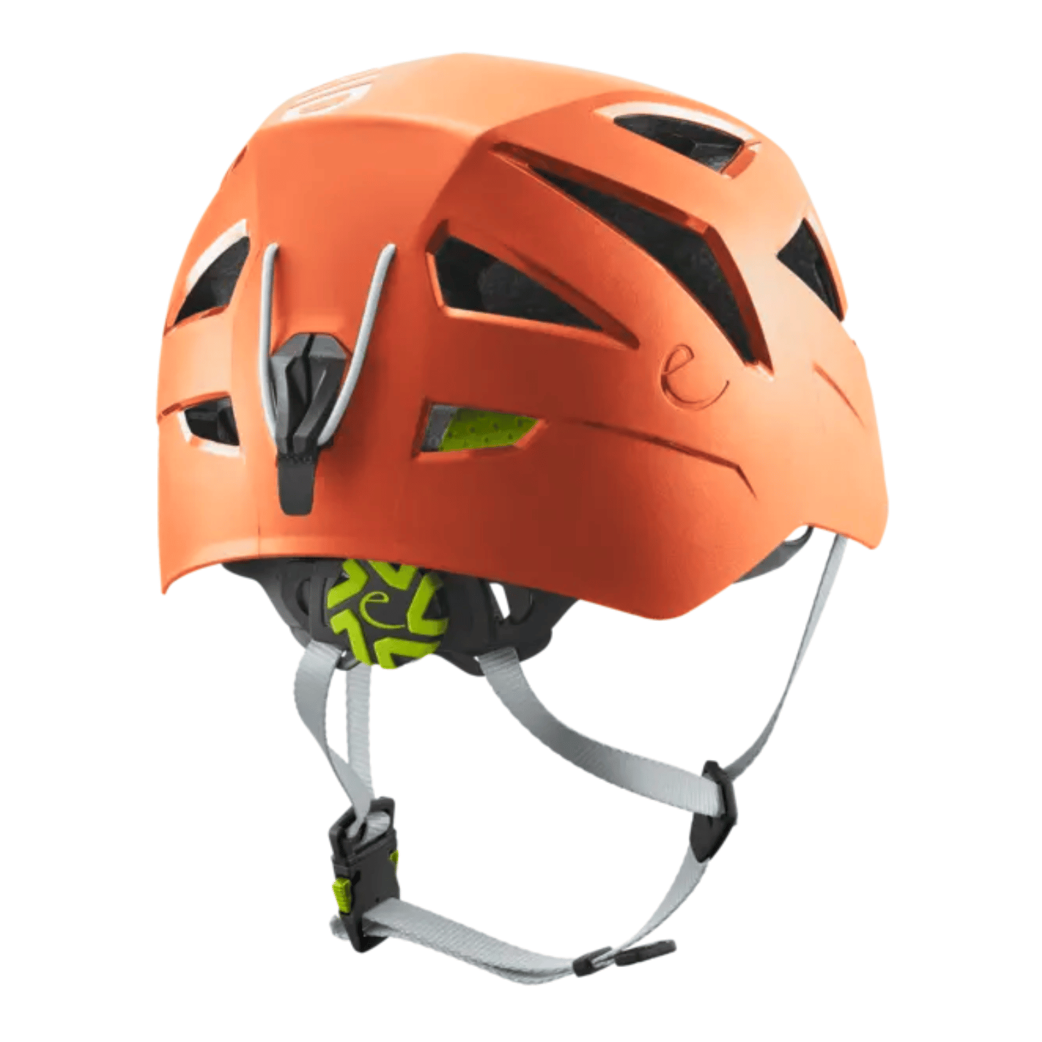 Edelrid Zodiac II - Kletterhelm in Hybridbauweise, von hinten, orange (sahara)