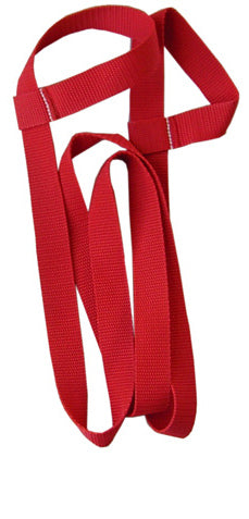 Kathrein Bockband mit Schlaufen für Rodel-Ziehseil, rot