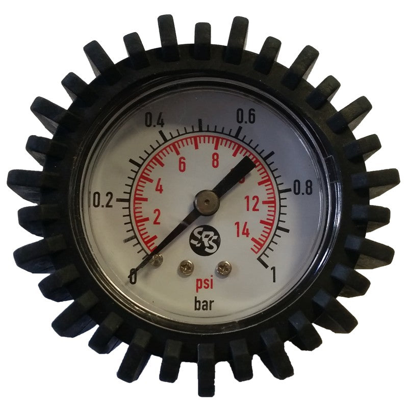 Gumotex Manometer für Push-Push-Ventil, von vorn