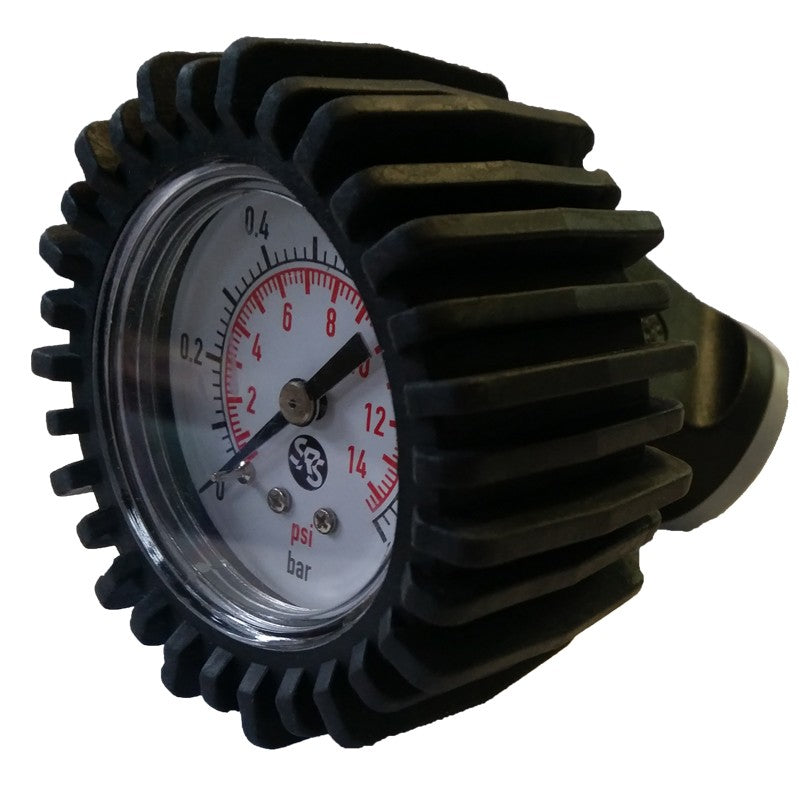 Gumotex Manometer für Push-Push-Ventil, leicht schräg