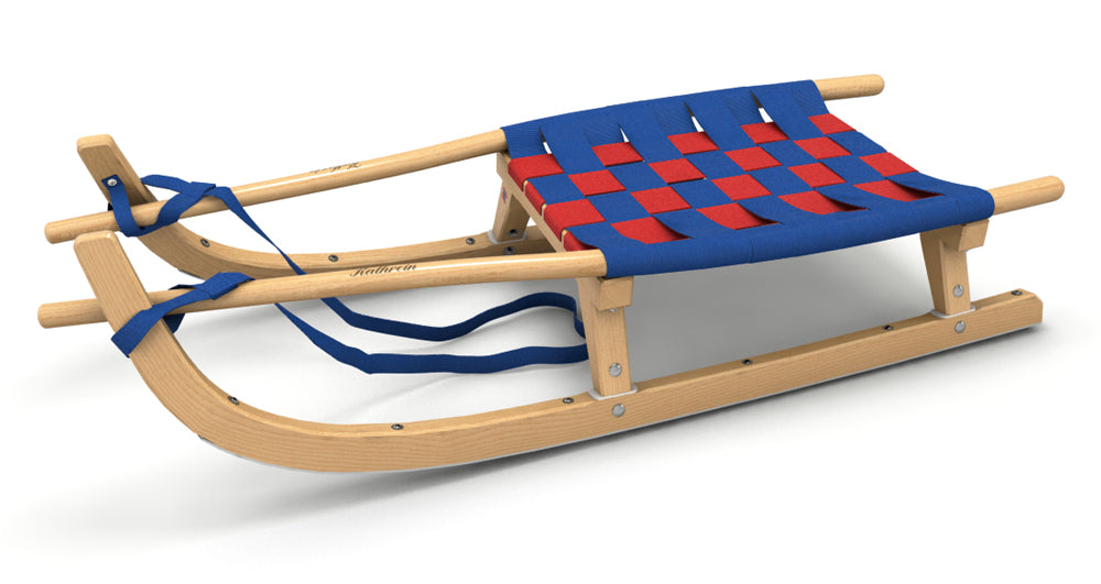 Kathrein Tourenrodel Zweisitzer mit Gurtsitz (125 cm)