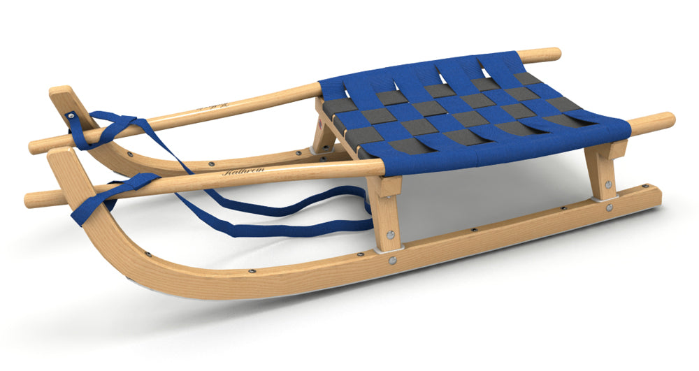 Kathrein Tourenrodel Zweisitzer mit Gurtsitz (125 cm)