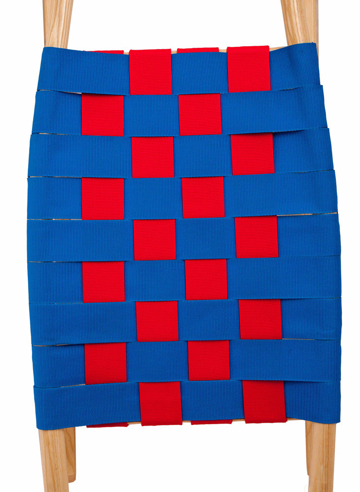Sitzfläche von Kathrein Familienrodel Zweisitzer 110 cm blau/rot