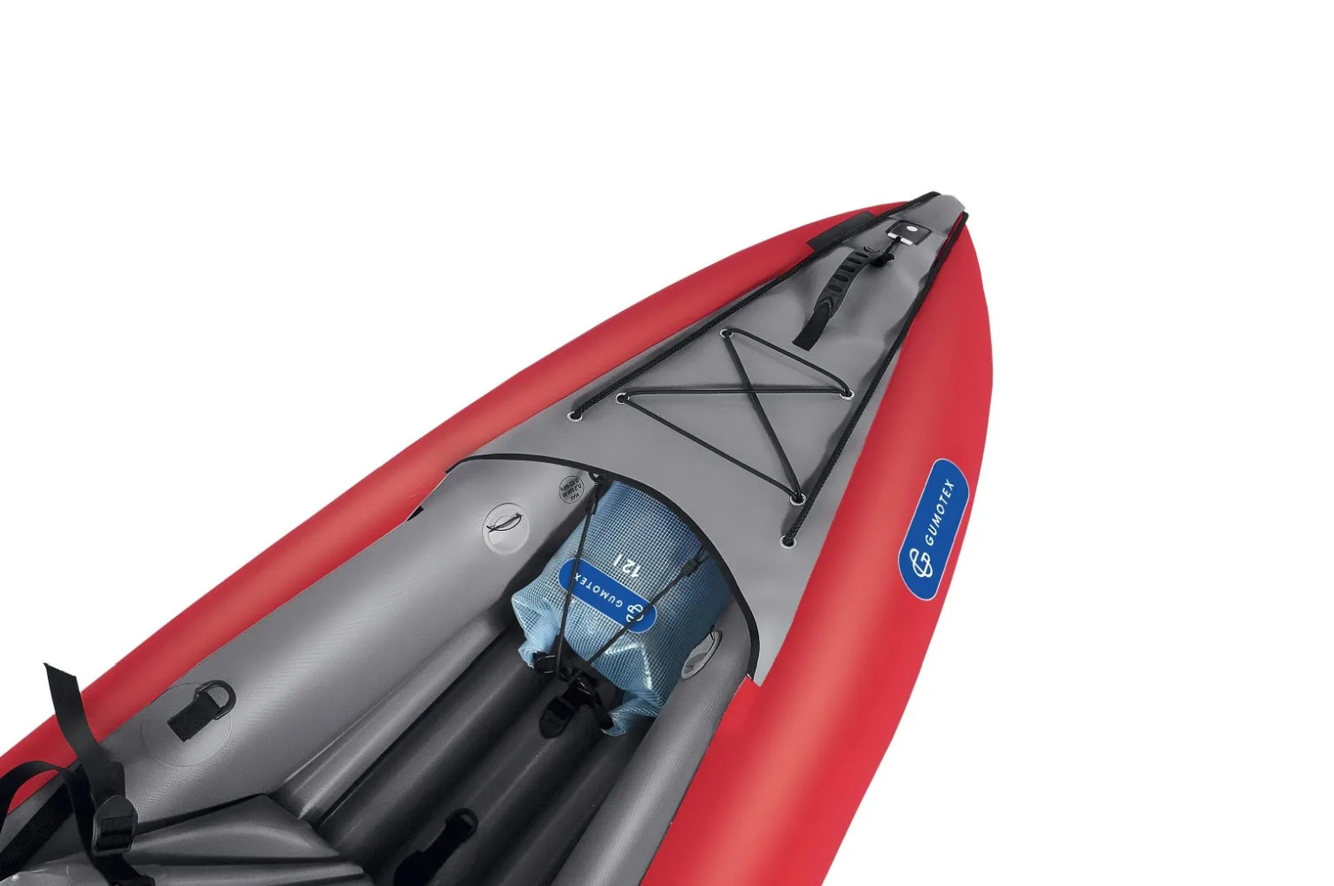 Gumotex Solar II 2+1 Personen aufblasbares Schlauchkajak 2 Sitze