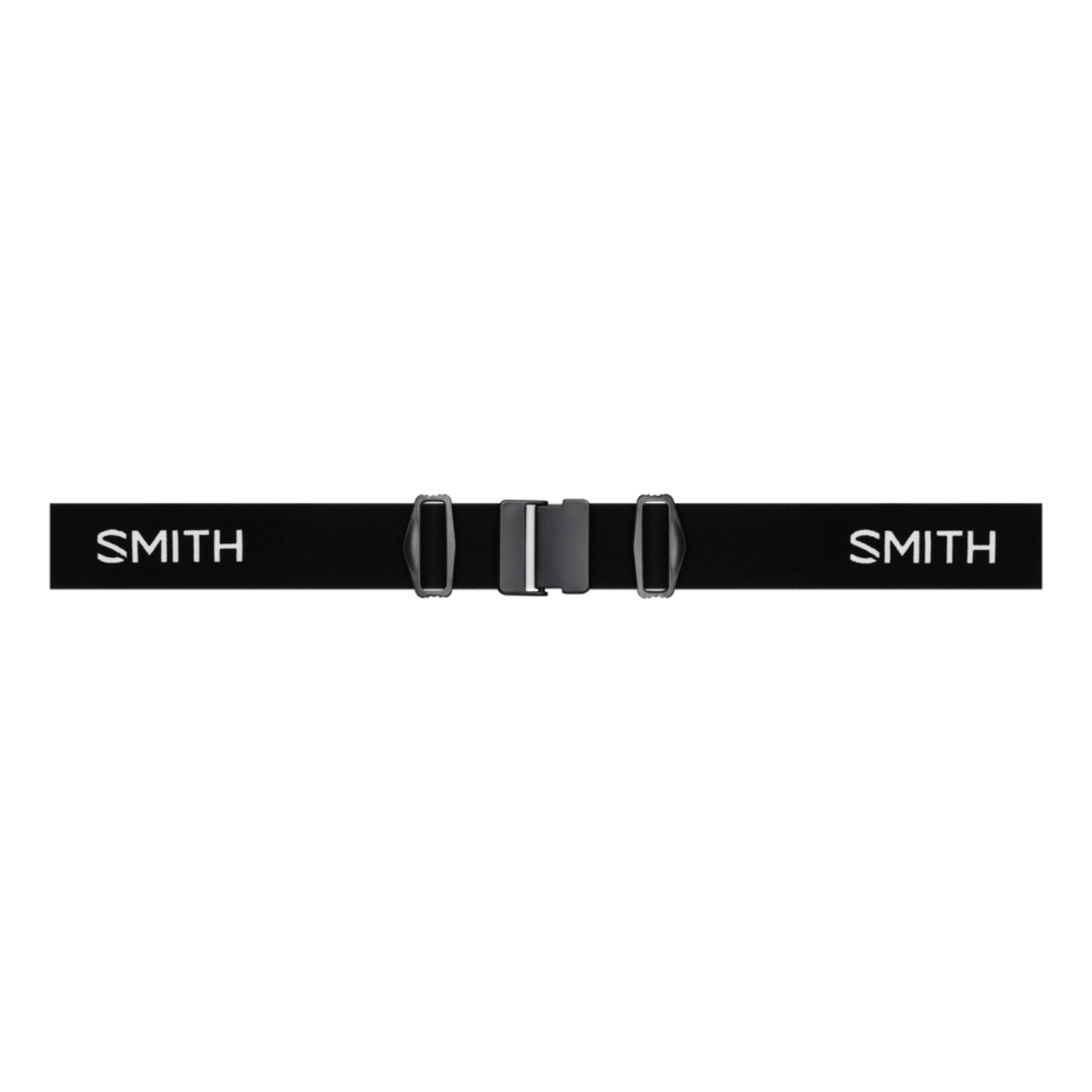 Smith SQUAD MAG Skibrille mit Wechselscheibe, black 2021/chromapop sun green mirror + chromapop storm rose flash, Detail: schwarzes Band