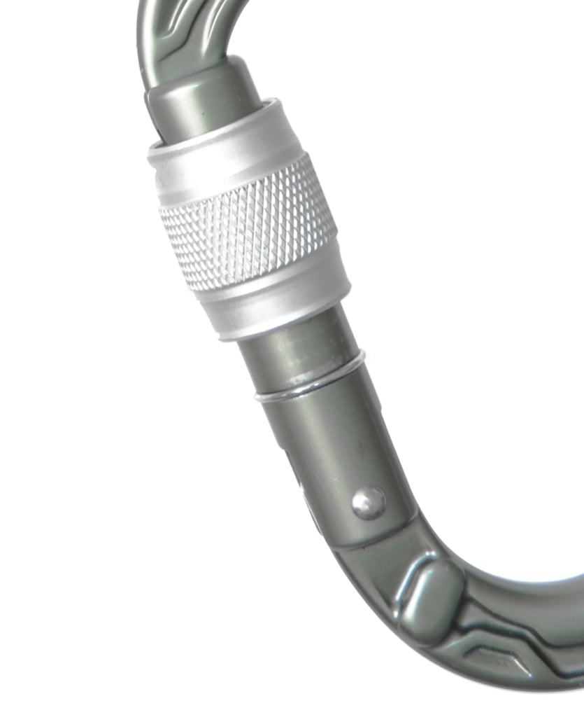 Edelrid HMS Bulletproof Screw - Kleiner Schraubkarabiner mit Stahleinsatz